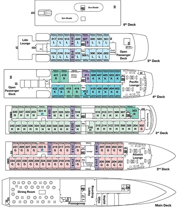 Pearl Mist cruise ship | The Small Cruise Ship Collection